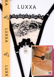 G-string and Necklace Ose Luxxa Set BELLA